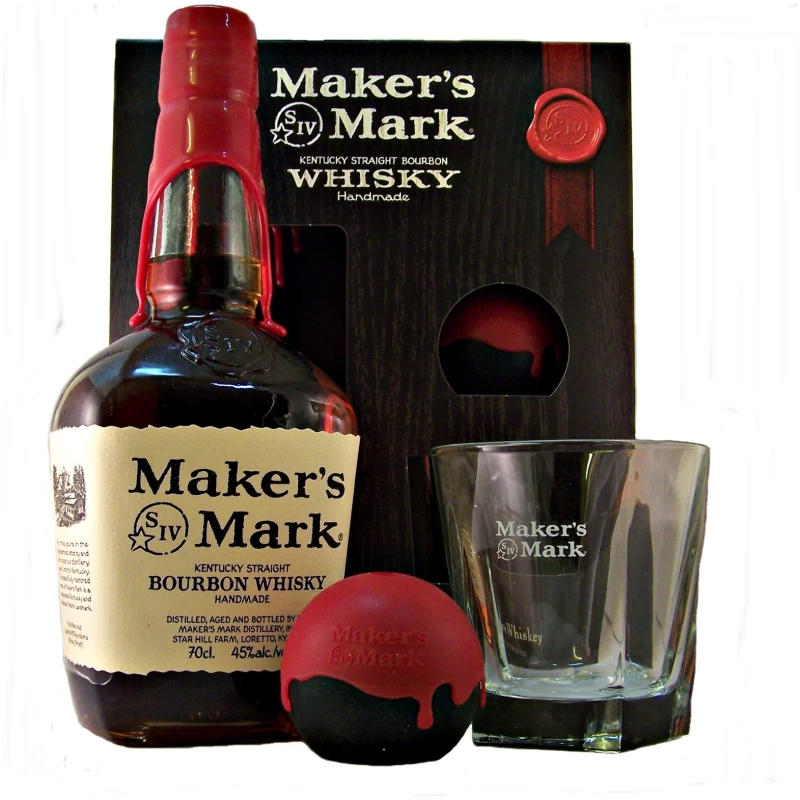Aw B Makers Mark Gift Box Bottle