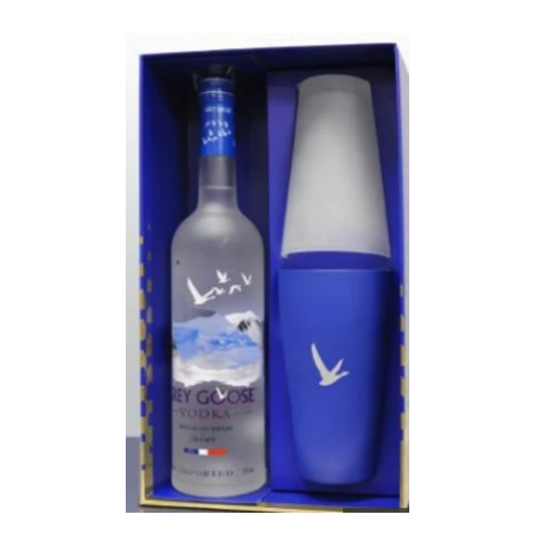 Grey Goose Gift w/ Martini Glass Vodka