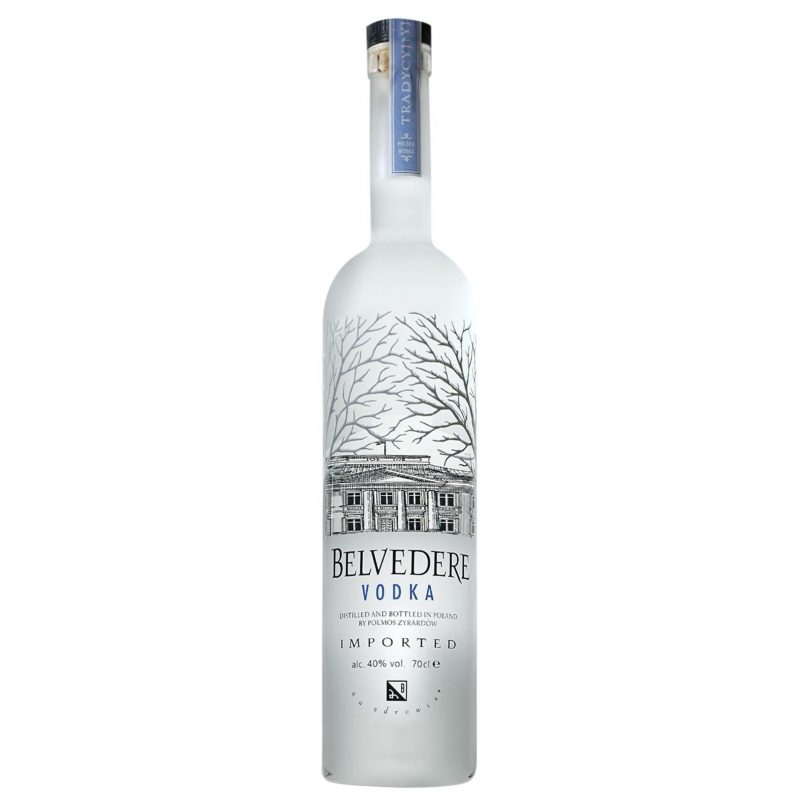 Belvedere Vodka Distilled and Bottled in