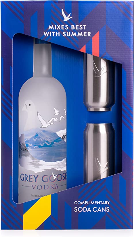 Grey Goose Vodka Gift Set 1.75L