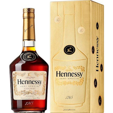Hennessy Vs Limited Edition Gold Bottle - 750 ml